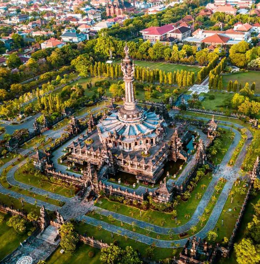 Bajra Sandhi Monument in Bali, Indonesia