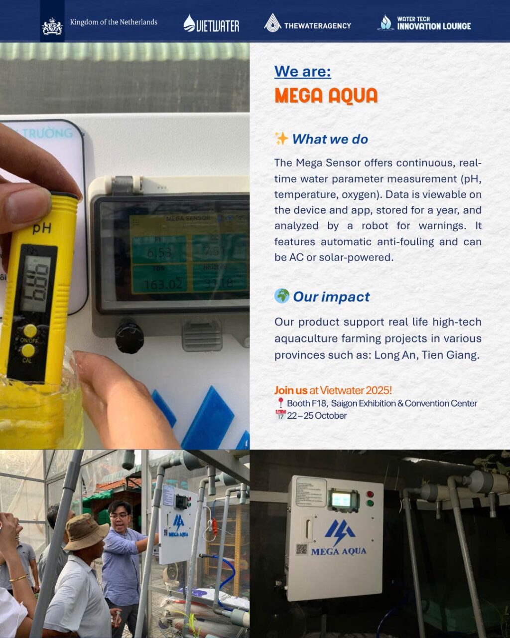 Water Tech Innovation Lounge – Vietwater 2025 - Team 2 poster