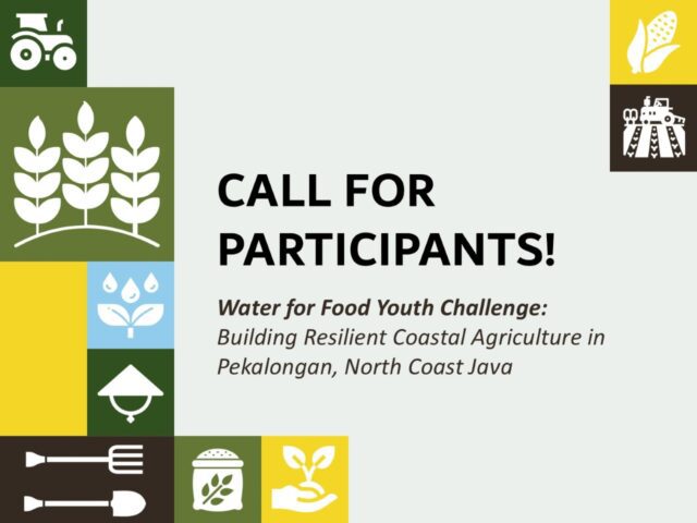 Water for Food Pekalongan_Call for Participants_Cover Image