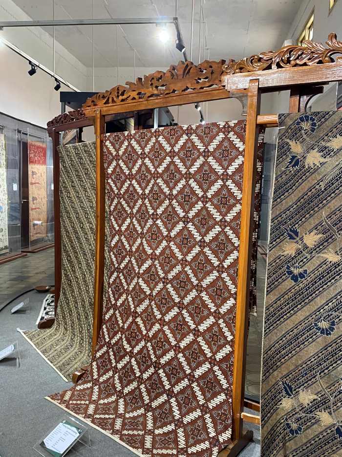 The Pekalongan batik fabrics